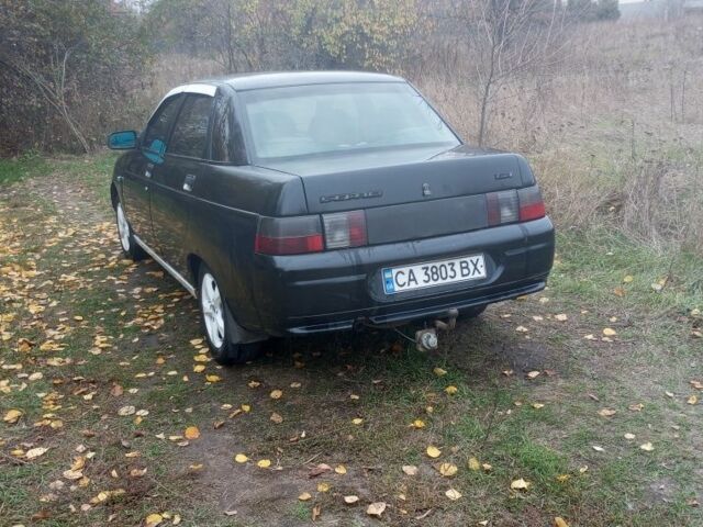 Чорний ВАЗ 2110, об'ємом двигуна 1.6 л та пробігом 440 тис. км за 1450 $, фото 4 на Automoto.ua