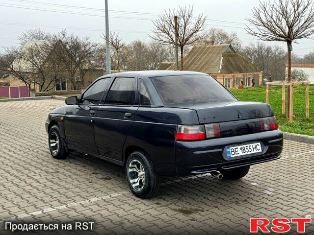 Черный ВАЗ 2110, объемом двигателя 1.5 л и пробегом 209 тыс. км за 2300 $, фото 2 на Automoto.ua