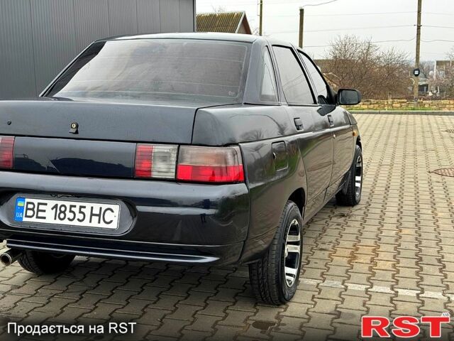 Черный ВАЗ 2110, объемом двигателя 1.5 л и пробегом 209 тыс. км за 2300 $, фото 5 на Automoto.ua