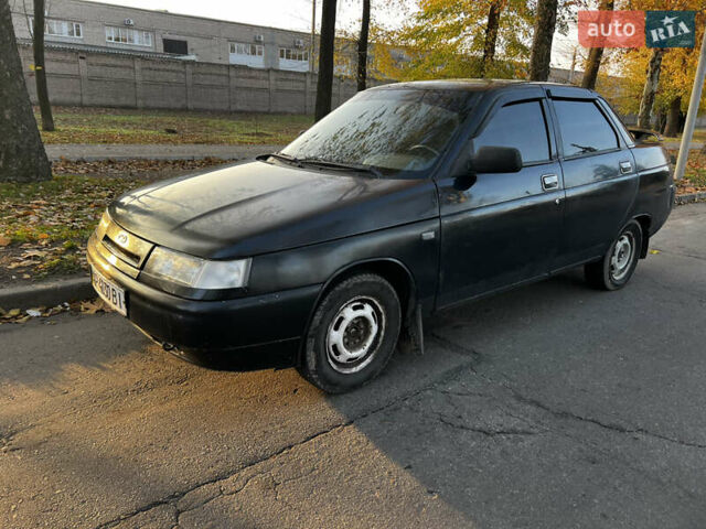 Черный ВАЗ 2110, объемом двигателя 1.5 л и пробегом 213 тыс. км за 1550 $, фото 1 на Automoto.ua