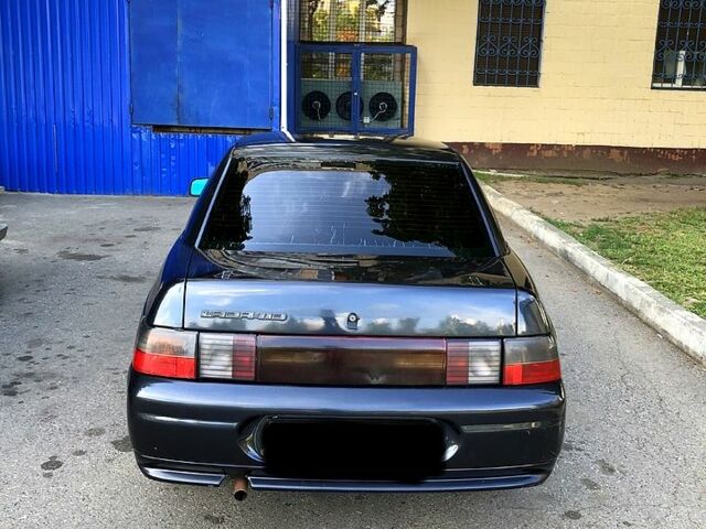 Чорний ВАЗ 2110, об'ємом двигуна 1.6 л та пробігом 280 тис. км за 1600 $, фото 2 на Automoto.ua