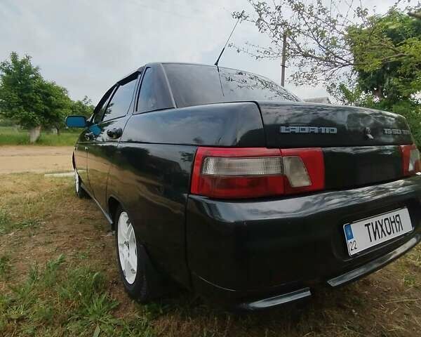 Черный ВАЗ 2110, объемом двигателя 1.5 л и пробегом 250 тыс. км за 3300 $, фото 6 на Automoto.ua