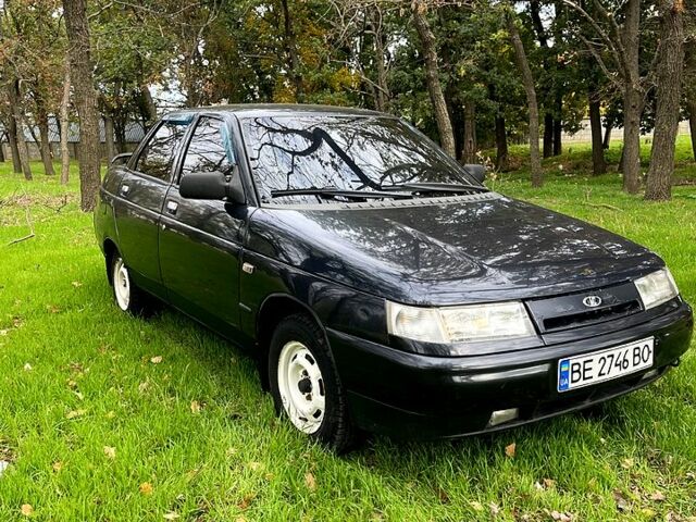 Черный ВАЗ 2110, объемом двигателя 1.5 л и пробегом 230 тыс. км за 1800 $, фото 1 на Automoto.ua