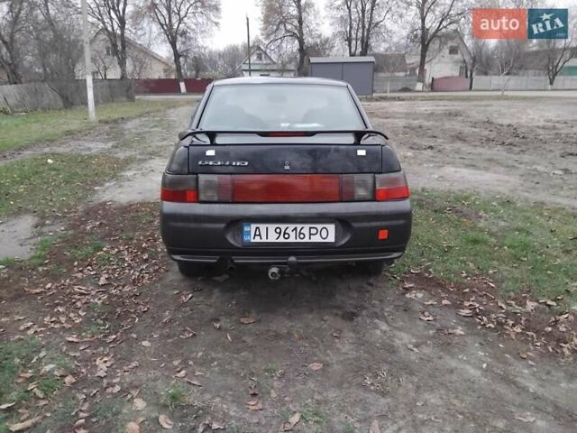 Чорний ВАЗ 2110, об'ємом двигуна 1.5 л та пробігом 320 тис. км за 850 $, фото 8 на Automoto.ua