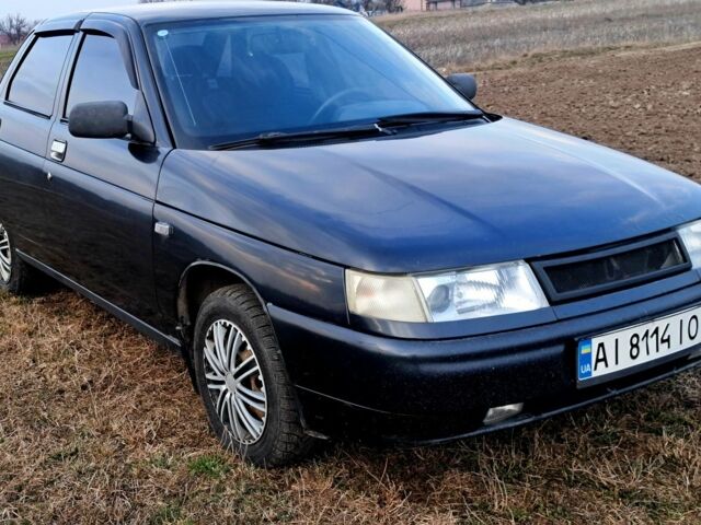Черный ВАЗ 2110, объемом двигателя 1.6 л и пробегом 214 тыс. км за 1600 $, фото 3 на Automoto.ua
