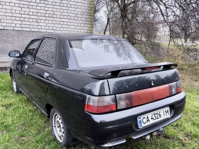 Черный ВАЗ 2110, объемом двигателя 1.5 л и пробегом 2 тыс. км за 1400 $, фото 1 на Automoto.ua