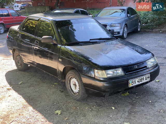 Черный ВАЗ 2110, объемом двигателя 1.5 л и пробегом 304 тыс. км за 899 $, фото 1 на Automoto.ua