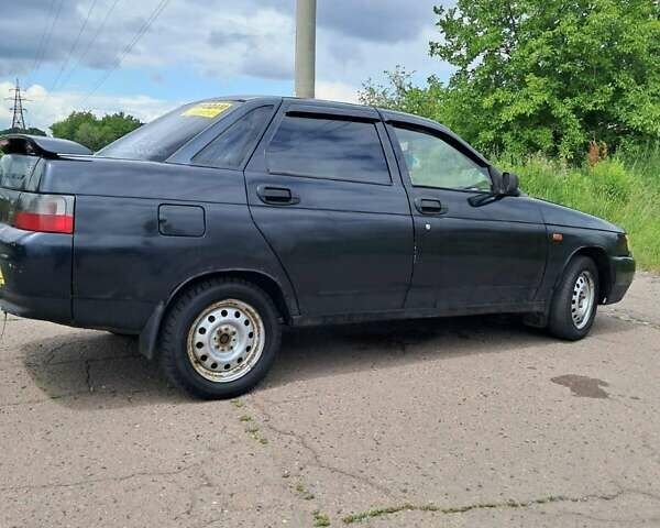 Черный ВАЗ 2110, объемом двигателя 1.5 л и пробегом 319 тыс. км за 1250 $, фото 2 на Automoto.ua