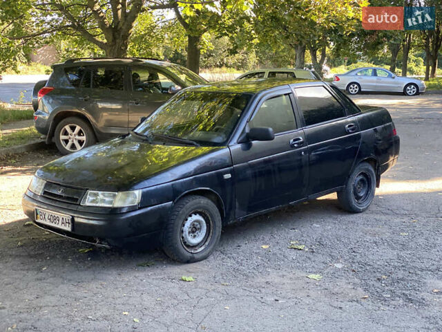 Черный ВАЗ 2110, объемом двигателя 1.5 л и пробегом 244 тыс. км за 950 $, фото 1 на Automoto.ua