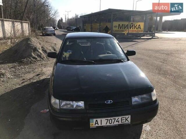 Черный ВАЗ 2110, объемом двигателя 1.5 л и пробегом 200 тыс. км за 1500 $, фото 1 на Automoto.ua
