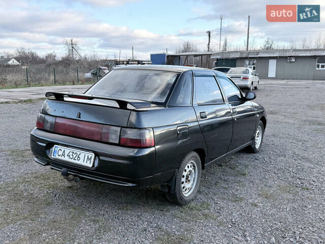 Черный ВАЗ 2110, объемом двигателя 1.5 л и пробегом 185 тыс. км за 1800 $, фото 5 на Automoto.ua