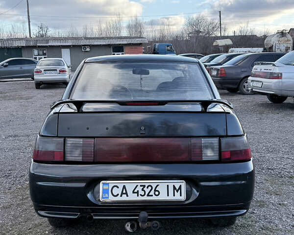 Черный ВАЗ 2110, объемом двигателя 1.5 л и пробегом 185 тыс. км за 1800 $, фото 4 на Automoto.ua