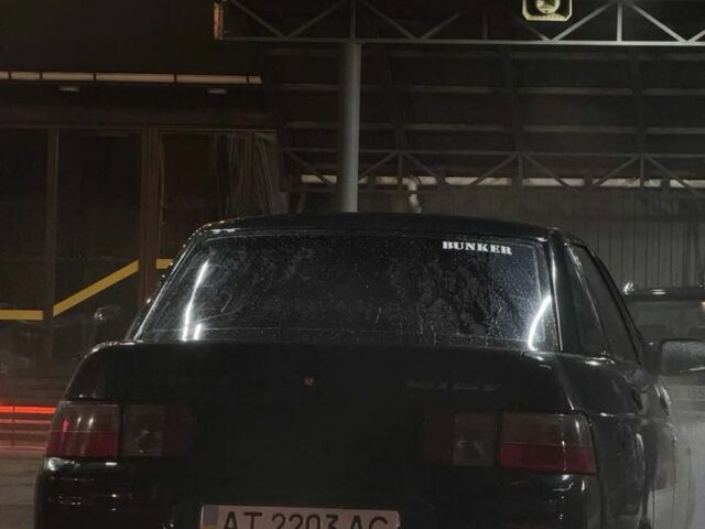 Чорний ВАЗ 2110, об'ємом двигуна 1.6 л та пробігом 289 тис. км за 2100 $, фото 4 на Automoto.ua