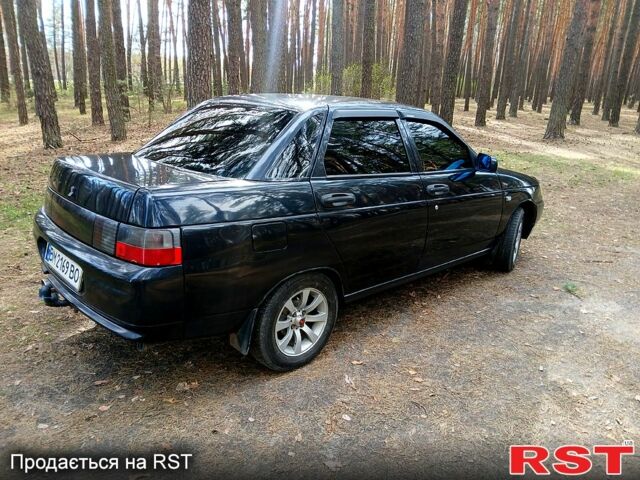 Чорний ВАЗ 2110, об'ємом двигуна 1.6 л та пробігом 225 тис. км за 2250 $, фото 1 на Automoto.ua