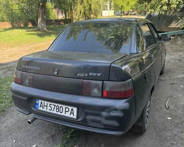 Чорний ВАЗ 2110, об'ємом двигуна 1.6 л та пробігом 210 тис. км за 1700 $, фото 5 на Automoto.ua