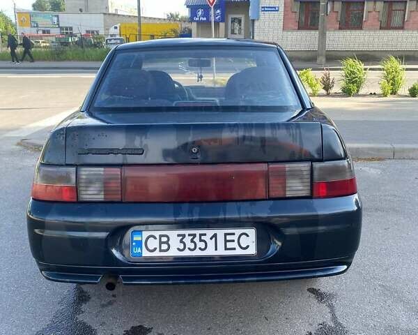 Черный ВАЗ 2110, объемом двигателя 1.6 л и пробегом 330 тыс. км за 1500 $, фото 7 на Automoto.ua