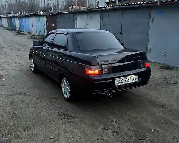 Черный ВАЗ 2110, объемом двигателя 1.6 л и пробегом 215 тыс. км за 2000 $, фото 4 на Automoto.ua