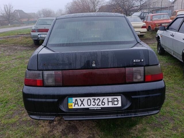 Черный ВАЗ 2110, объемом двигателя 1.6 л и пробегом 220 тыс. км за 1250 $, фото 4 на Automoto.ua