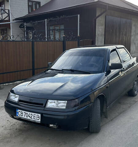 Черный ВАЗ 2110, объемом двигателя 1.6 л и пробегом 180 тыс. км за 2500 $, фото 2 на Automoto.ua