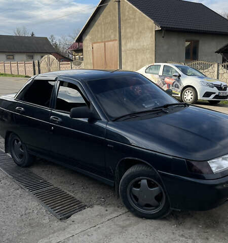 Черный ВАЗ 2110, объемом двигателя 1.6 л и пробегом 180 тыс. км за 2500 $, фото 1 на Automoto.ua