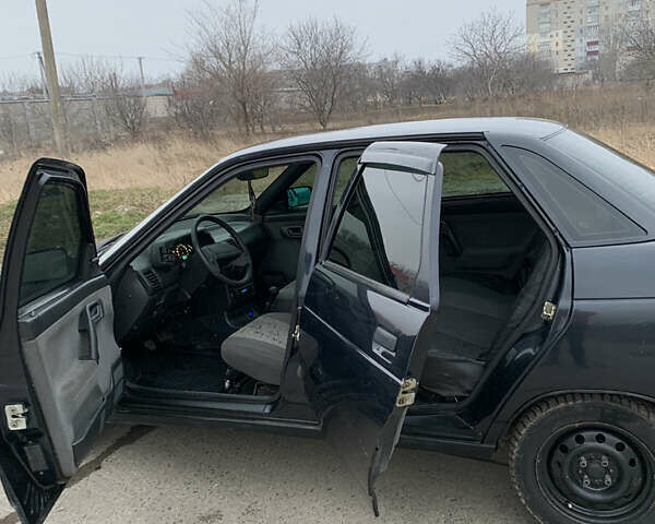 Чорний ВАЗ 2110, об'ємом двигуна 1.6 л та пробігом 153 тис. км за 2400 $, фото 13 на Automoto.ua