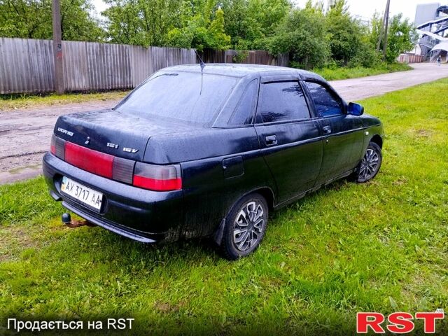 Черный ВАЗ 2110, объемом двигателя 1.6 л и пробегом 250 тыс. км за 2000 $, фото 3 на Automoto.ua