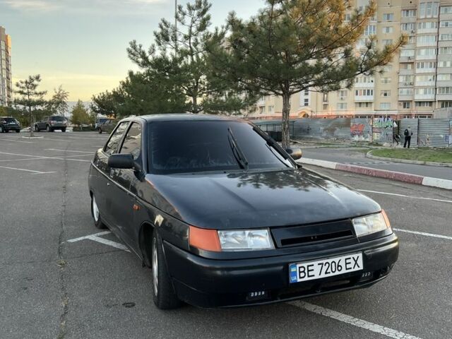 Черный ВАЗ 2110, объемом двигателя 1.6 л и пробегом 200 тыс. км за 1500 $, фото 1 на Automoto.ua
