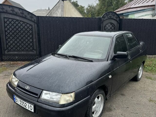 Черный ВАЗ 2110, объемом двигателя 1.6 л и пробегом 200 тыс. км за 1300 $, фото 3 на Automoto.ua