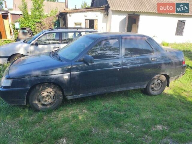 Черный ВАЗ 2110, объемом двигателя 1.6 л и пробегом 188 тыс. км за 1438 $, фото 2 на Automoto.ua