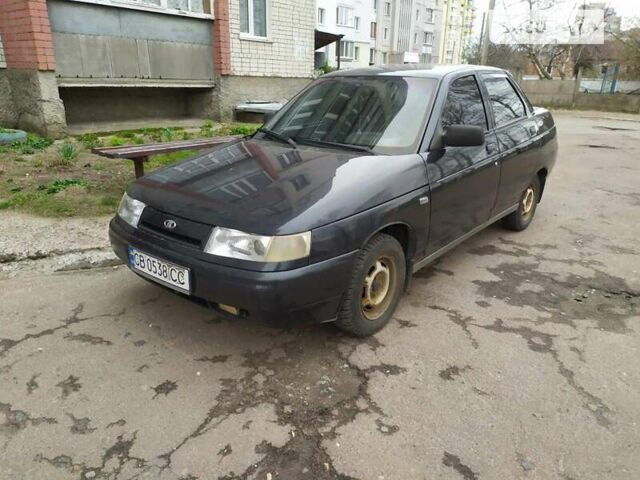 Чорний ВАЗ 2110, об'ємом двигуна 1.6 л та пробігом 222 тис. км за 1800 $, фото 3 на Automoto.ua