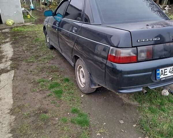 Черный ВАЗ 2110, объемом двигателя 1.6 л и пробегом 280 тыс. км за 800 $, фото 2 на Automoto.ua
