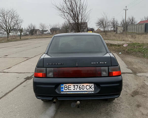 Чорний ВАЗ 2110, об'ємом двигуна 1.6 л та пробігом 153 тис. км за 2400 $, фото 4 на Automoto.ua