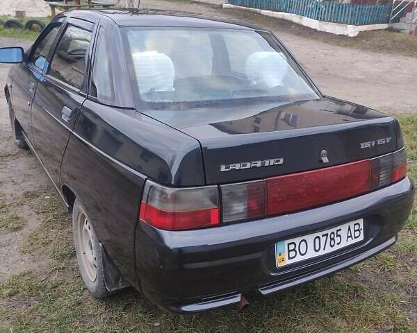 Черный ВАЗ 2110, объемом двигателя 1.6 л и пробегом 131 тыс. км за 1800 $, фото 9 на Automoto.ua