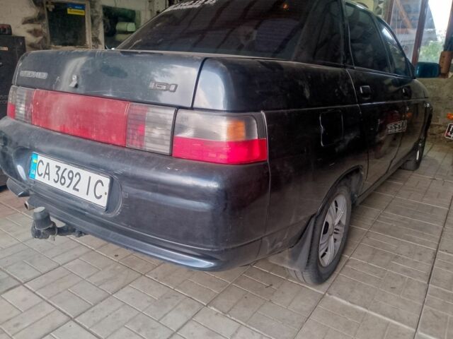 Чорний ВАЗ 2110, об'ємом двигуна 1.6 л та пробігом 235 тис. км за 1500 $, фото 1 на Automoto.ua