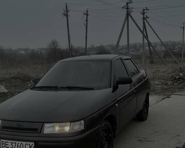 Чорний ВАЗ 2110, об'ємом двигуна 1.6 л та пробігом 153 тис. км за 2400 $, фото 1 на Automoto.ua