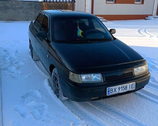 Черный ВАЗ 2110, объемом двигателя 1.6 л и пробегом 179 тыс. км за 2200 $, фото 4 на Automoto.ua