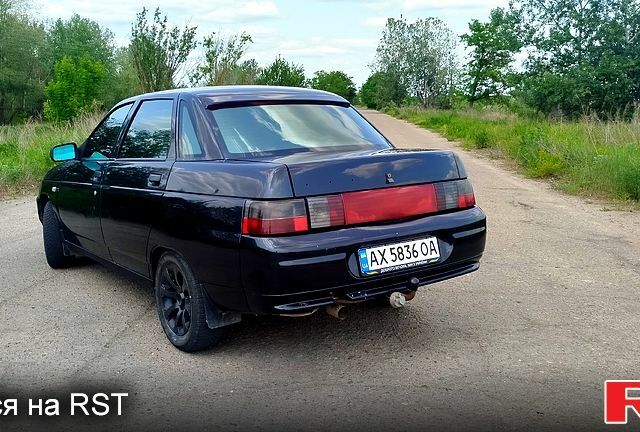 Черный ВАЗ 2110, объемом двигателя 1.6 л и пробегом 196 тыс. км за 1700 $, фото 1 на Automoto.ua