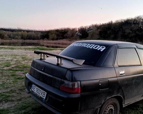 Черный ВАЗ 2110, объемом двигателя 1.6 л и пробегом 345 тыс. км за 1200 $, фото 2 на Automoto.ua