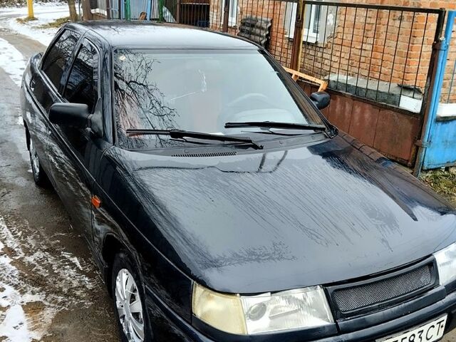 Черный ВАЗ 2110, объемом двигателя 1.6 л и пробегом 132 тыс. км за 1500 $, фото 2 на Automoto.ua