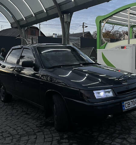 Черный ВАЗ 2110, объемом двигателя 1.6 л и пробегом 180 тыс. км за 2500 $, фото 5 на Automoto.ua