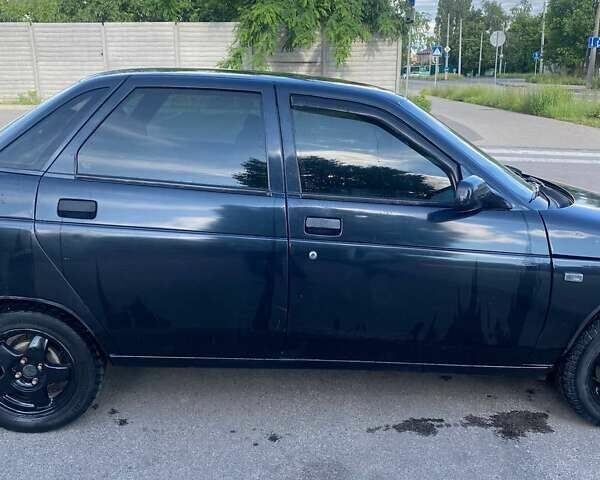 Черный ВАЗ 2110, объемом двигателя 1.6 л и пробегом 330 тыс. км за 1500 $, фото 3 на Automoto.ua