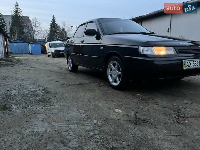 Черный ВАЗ 2110, объемом двигателя 1.6 л и пробегом 215 тыс. км за 2000 $, фото 1 на Automoto.ua