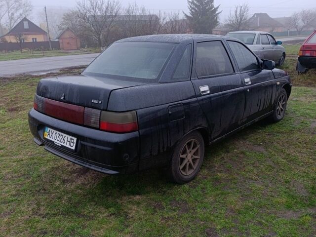 Черный ВАЗ 2110, объемом двигателя 1.6 л и пробегом 220 тыс. км за 1250 $, фото 5 на Automoto.ua