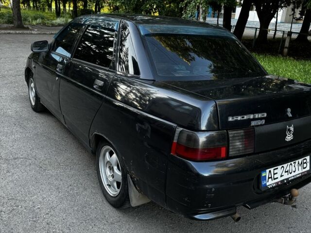 Черный ВАЗ 2110, объемом двигателя 1.6 л и пробегом 325 тыс. км за 1200 $, фото 2 на Automoto.ua