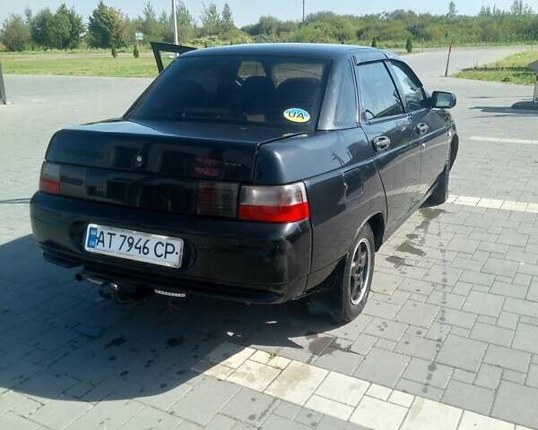Чорний ВАЗ 2110, об'ємом двигуна 1.6 л та пробігом 220 тис. км за 1250 $, фото 2 на Automoto.ua