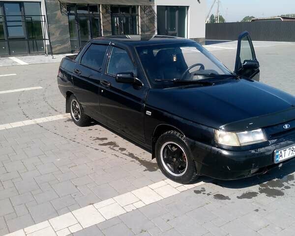 Чорний ВАЗ 2110, об'ємом двигуна 1.6 л та пробігом 220 тис. км за 1250 $, фото 3 на Automoto.ua