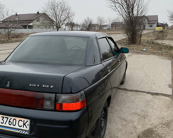 Чорний ВАЗ 2110, об'ємом двигуна 1.6 л та пробігом 153 тис. км за 2400 $, фото 5 на Automoto.ua