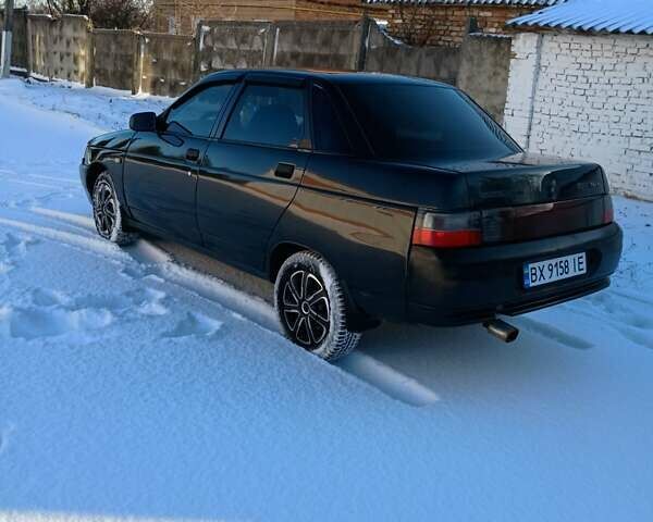 Черный ВАЗ 2110, объемом двигателя 1.6 л и пробегом 179 тыс. км за 2200 $, фото 11 на Automoto.ua