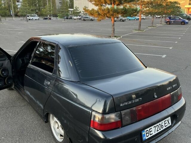 Черный ВАЗ 2110, объемом двигателя 1.6 л и пробегом 200 тыс. км за 1500 $, фото 7 на Automoto.ua