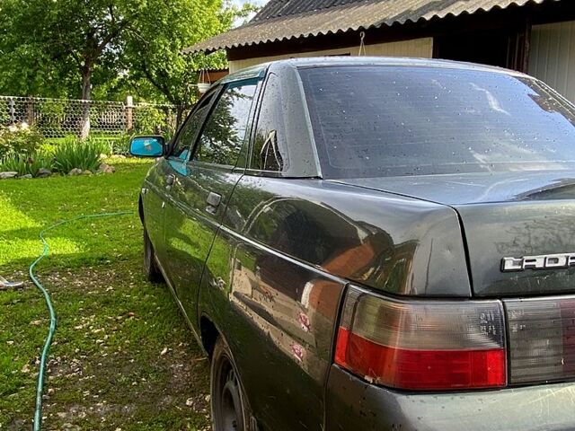 Черный ВАЗ 2110, объемом двигателя 1.6 л и пробегом 258 тыс. км за 1799 $, фото 4 на Automoto.ua